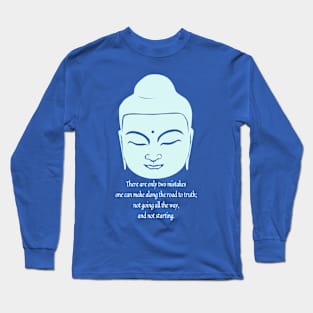 Buddha's Wisdom. Road to Truth Long Sleeve T-Shirt